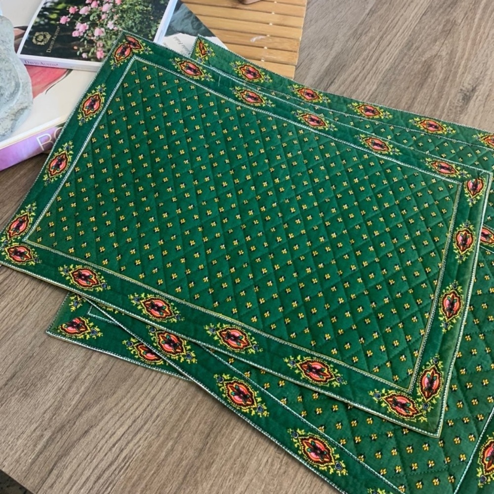 4 Vintage Valdrome French Placemats-LIKE NEW‼️
